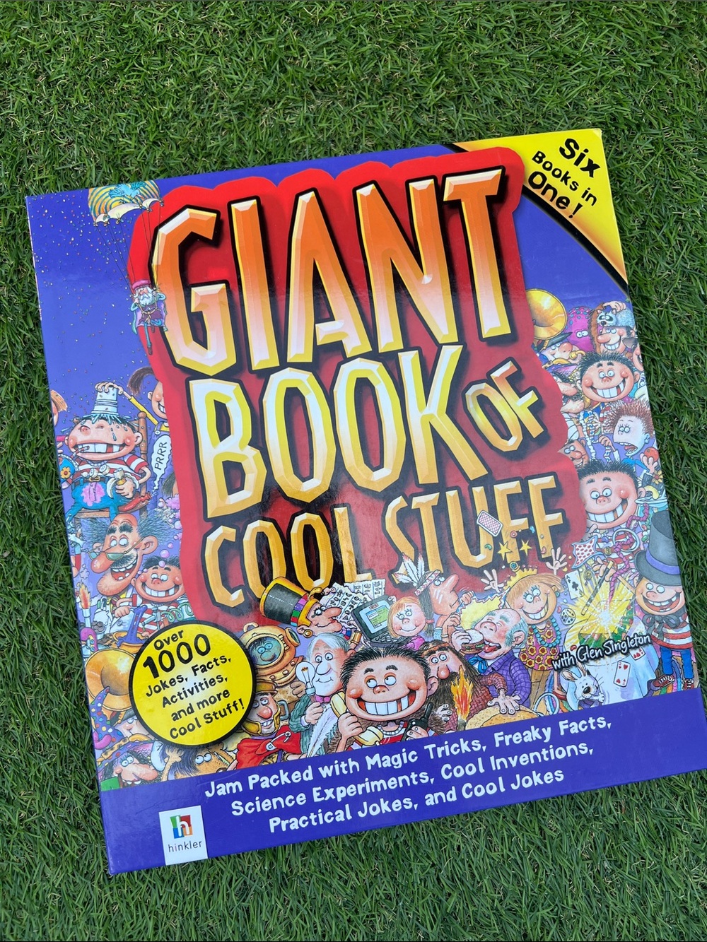 RETRO Giant Book of FUN STUFF!! Over 1000 Jokes Facts Activities and MORE 2009
